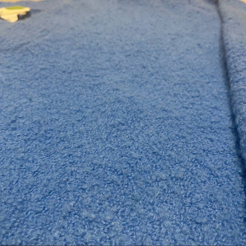 Anthropologie Clayton Chunky Wool V-Neck Sweater (XS) - Blue - Picture 6 of 7